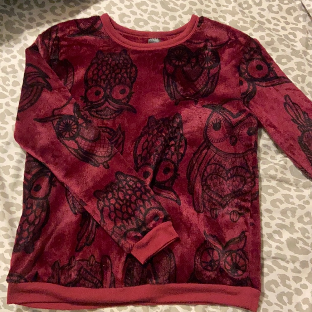 Soft owl sweater